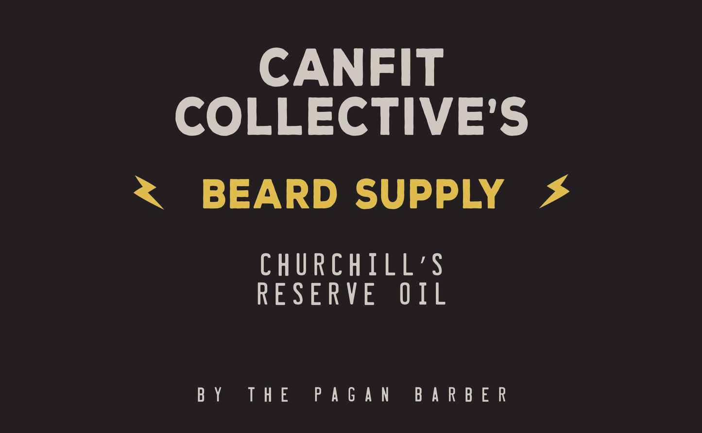 Can fit Collective's beard supply - beard oil