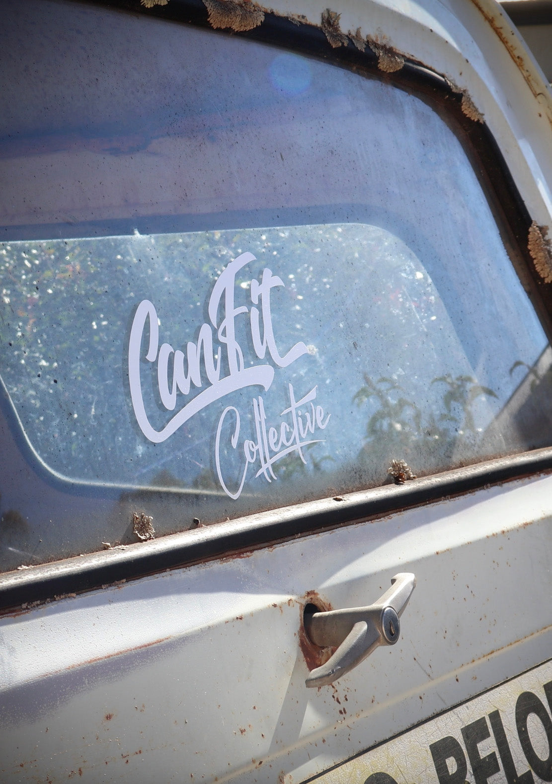 Can Fit Collective Vinyl cut decal