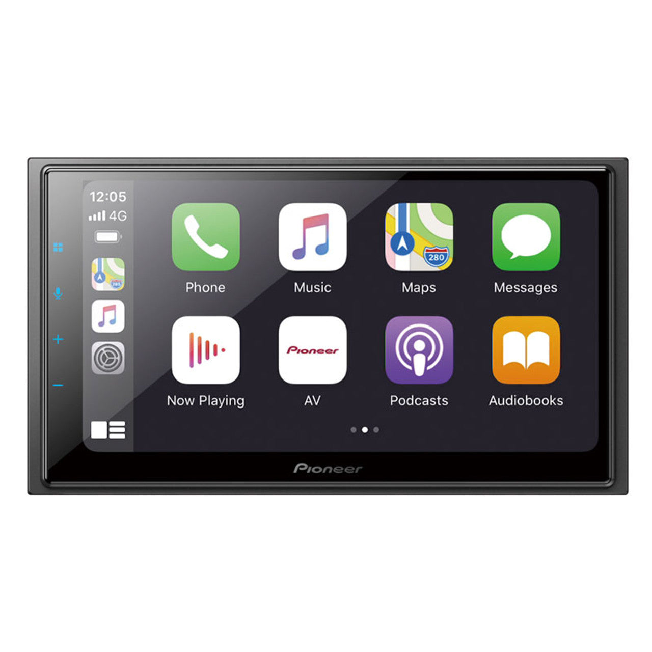 Double din Pioneer DMH-Z6350BT head unit and supporting cage ONLY to suit VL Commodore Facia