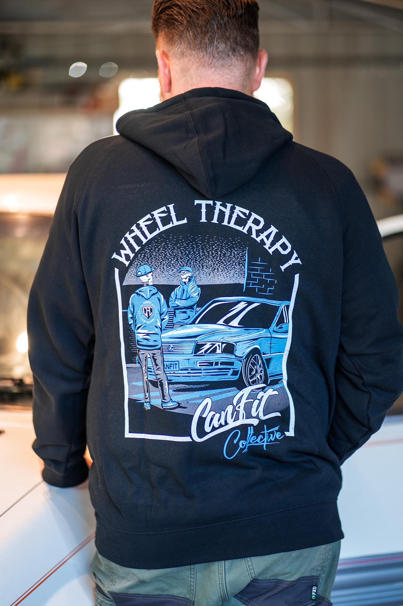 Can fit Collective "WHEEL THERAPY" - Hoodie