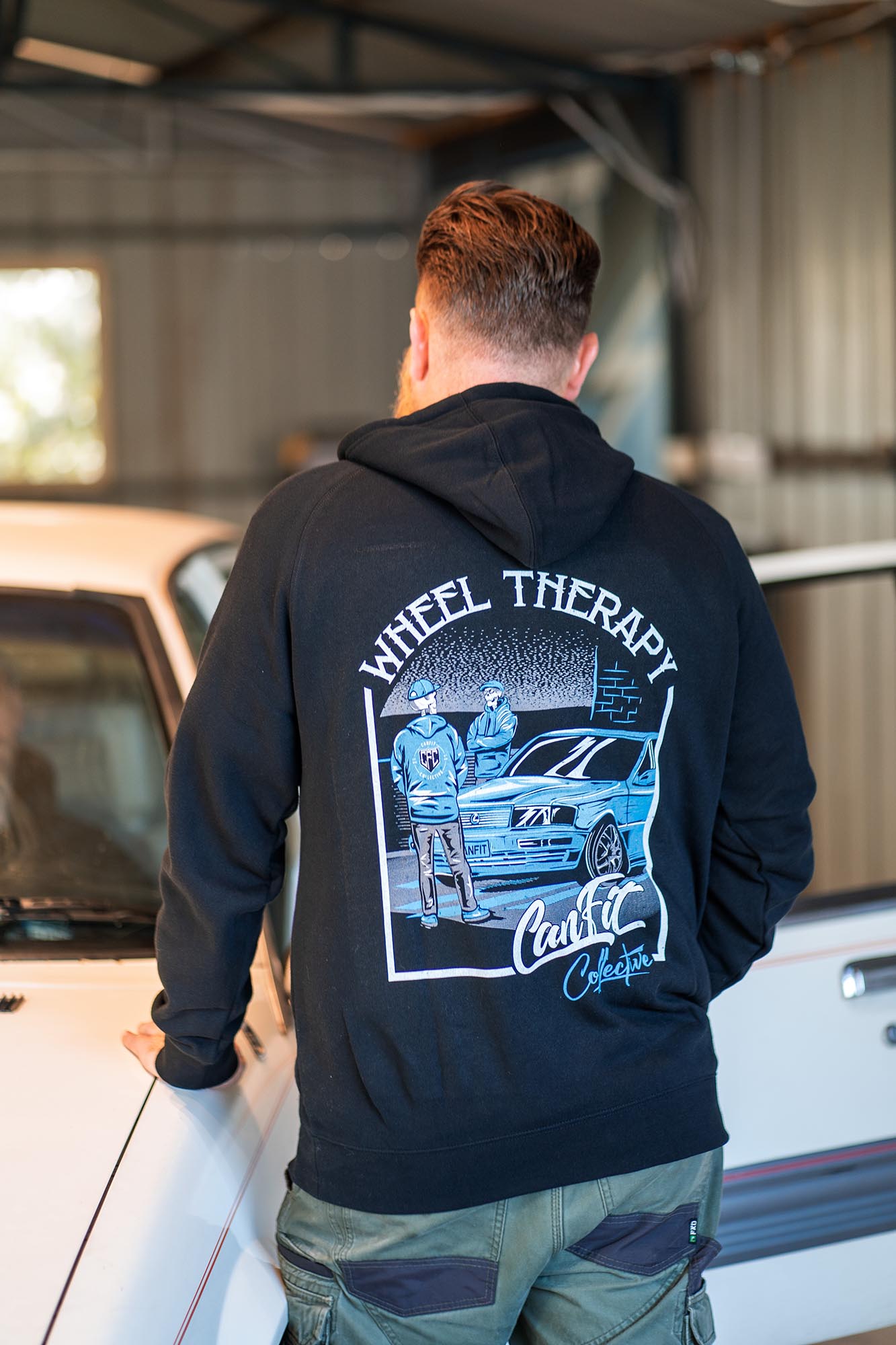 Can fit Collective "WHEEL THERAPY" - Hoodie